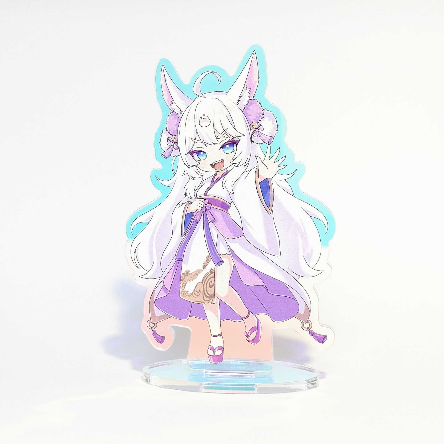 A5オーロラアクリルスタンド　f××k Girl Panther　 かえぬこ オーロラアクリルスタンド【全6種】｜ガールズ＆パンツァー最終章 公式